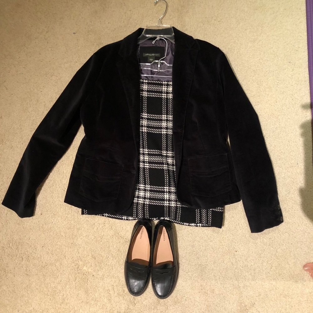 Velvet blazer